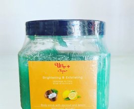 Brightening & Exfoliating Body Scrub with Coconut and Lemon