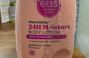 EOS 24/7 Moisturizing Body Lotion Pink Champagne