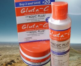 Gluta-C  3 in 1 Scrub, Soap and Tonner