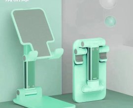 Foldable phone holder