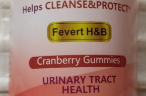 Fevert Cranberry Gummies for Urinary Tract Health