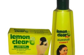 Lemon Clear Vitamin C Lotion & Soap (small size + soap)