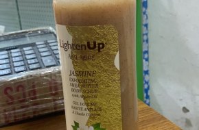 LightenUp Anti-Aging Jasmine Exfoliating Shea Butter Body Scrub
