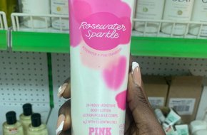 Rosewater Sparkle 24/7 Moisture Body Lotion Pink