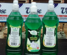 Vrose Liquid Wash For Household Cleaning Needs 500Ml Green Color